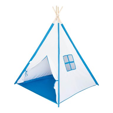TIENDA CARPA NIÑOS TEEPE TIPO AZUL 120X120X150CM GAMEPOWER - 1