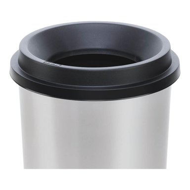 BASURERO METAL GRIS 25 LTS RIMAX - 2