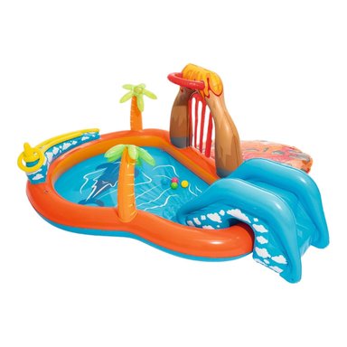 PISCINA Y JUEGOS INFLABLE BESTWAY LAVA 2.65MX2.65MX1.04M - 7