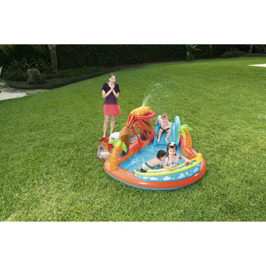 PISCINA Y JUEGOS INFLABLE BESTWAY LAVA 2.65MX2.65MX1.04M - 9