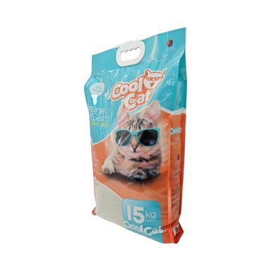 ARENA SANITARIA GATOS COOL CAT AGLUTINANTE 15 KG - 3