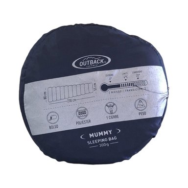 SACO DE DORMIR OUTBACK SM300-AG ESTILO MUMMY - 5