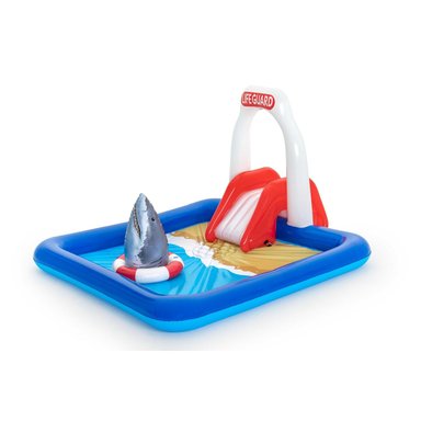 PISCINA BESTWAY JUEGOS SALVAVIDAS 234X203 CM - 1