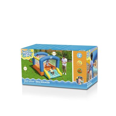CASTILLO SALTADOR INFLABLE CON DESLIZADOR PARA NIÑOS 2.89MX2.13MX1.73M - 2