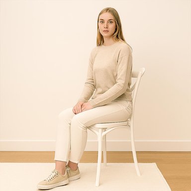SILLA PLASTICO APILABLE DECO COPENHAGEN BLANCA ESCANDINAVIA - 7