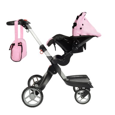 COCHE MUÑECA VOYAGE ROSADO FORMATO REAL SYDNEY PINK - 2