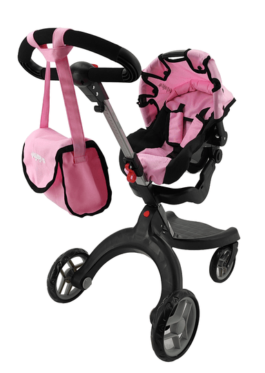 COCHE MUÑECA VOYAGE ROSADO FORMATO REAL SYDNEY PINK - 4