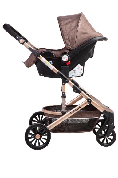 COCHE VOYAGE TRAVEL SYSTEM OMEGA BROWN CAFÉ - 4