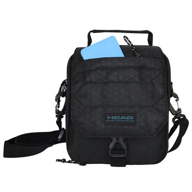 BOLSO PORTA DOCUMENTOS BOXING ROMBOS NEGRO HEAD - 3