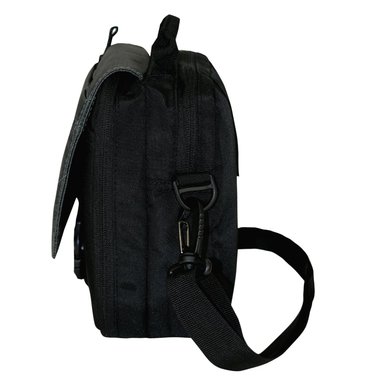 BOLSO POUCH BOXING MELANGE REVERSE GRIS OSCURO - 5