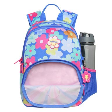 MOCHILA INFANTIL NIÑA GUM SMILE FLOWERS MORADO HEAD - 3