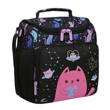 LONCHERA INFANTIL MUJER FREEZE KIDS SPACE CAT NEGRO HEAD - 1