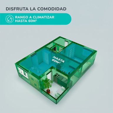 ESTUFA PARAFINA KEROSENE MECHA KPM-3300 GRIS | Hasta 60 m² - 6