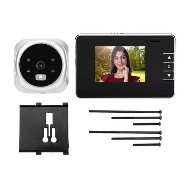 TIMBRE CRUSEC CÁMARA DE VIDEO Y FOTOGRAFÍA LCD INALÁMBRICO 720P - 4