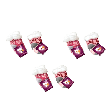 PACK 6 PARES CALCETINES HILO UNISEX CRUSEC CHIPORRO ANTIDESLIZANTE INTERIOR BABY - 2