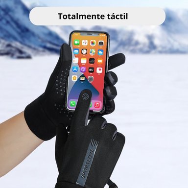 GUANTES IMPERMEABLES TÁCTILES TERMICOS PARA INVIERNO - 4