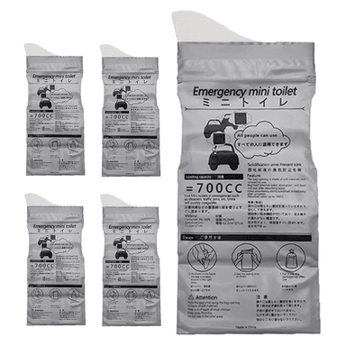 PACK 10 BOLSA PARA ORINAR VÓMITO DESECHABLE VIAJES 700 ML - 2