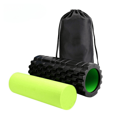RODILLO DE YOGA CRUSEC RESINA FOAM ROLLER MASAJES ELONGACIÓN Y PILATES - 1