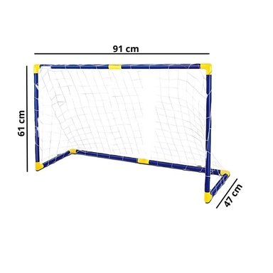 SET ARCOS JUEGO MINI FUTBOL PARA NIÑOS AIRE LIBRE - 4