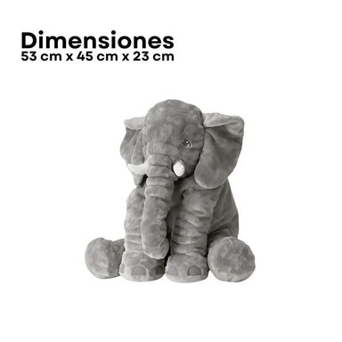 ALMOHADA CRUSEC BEBÉ PELUCHE DISEÑO ELEFANTE - 3