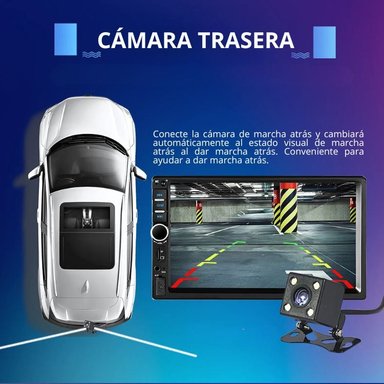 RADIO PANTALLA TÁCTIL PARA AUTOS 7" PULGADAS BLUETOOTH - 6
