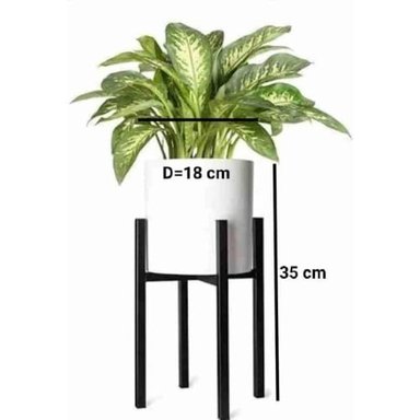 PORTA MACETERO PEDESTAL SOPORTE DE PLANTAS DESMONTABLE - 2