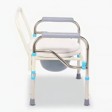 ASIENTO SILLA PORTATIL INODORO DUCHA BAÑO PARA ADULTO MAYOR - 2
