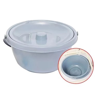 ASIENTO SILLA PORTATIL INODORO DUCHA BAÑO PARA ADULTO MAYOR - 4