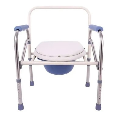 ASIENTO SILLA PORTATIL INODORO DUCHA BAÑO PARA ADULTO MAYOR - 6
