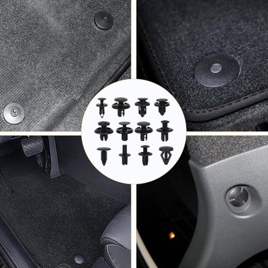 KIT 725 PIEZAS CLIP BROCHE RETENCION AUTO FIJACION TAPABARRO - 7