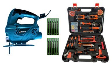 PACK LERNEN SIERRA CALADORA 3000 RPM + SET DE HERRAMIENTAS - 1