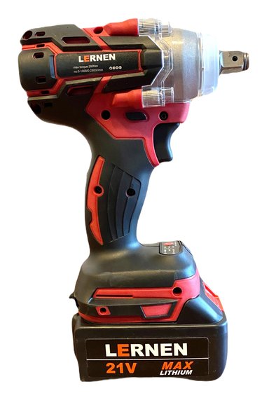LLAVE DE IMPACTO 1/2 LERNEN + 2 BATERÍAS + ACCESORIOS - 3
