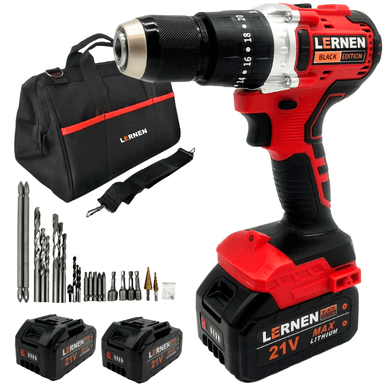 TALADRO LERNEN BRUSHLESS 13MM BLACK - 1