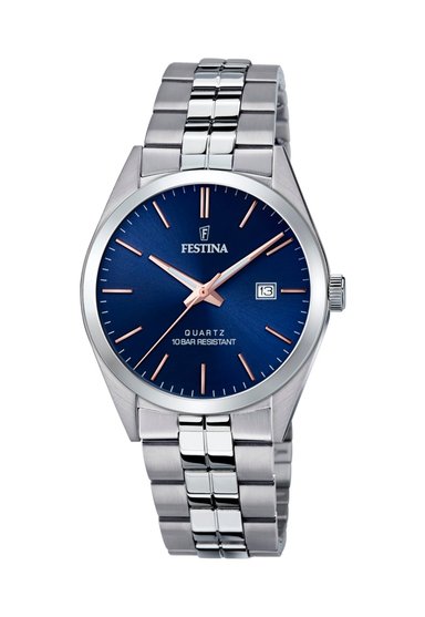 RELOJ F20437/B FESTINA AZUL HOMBRE ACERO CLASICO - 1