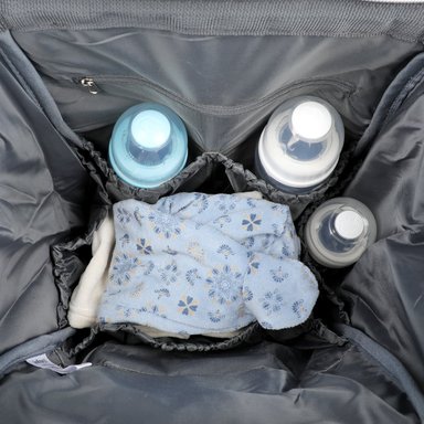 MOCHILA INFANTI PAÑALERA OPEN NEGRO - 7
