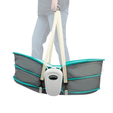 CUNA MOISÉS INFANTI 5 IN 1 ROCKER VERDE GRIS - 6