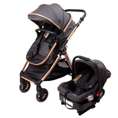 COCHES INFANTI TRAVEL SYSTEM ROMANZO X1-D BRONCE NEGRO - 1