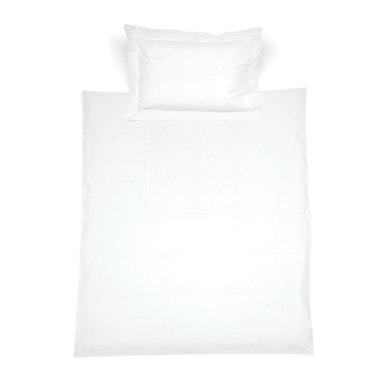 FUNDA CUBRE PLUMÓN MAMAS AND PAPAS WELCOME TO THE WORLD BLANCO 120X150 CM - 1