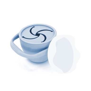 VASO BBPRO CEREAL AZUL SILICONA - 1