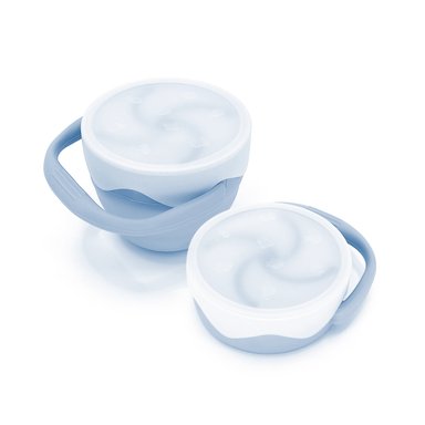 VASO BBPRO CEREAL AZUL SILICONA - 2