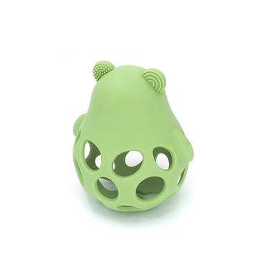 MORDEDOR BBPRO JUGUETE OSO SILICONA VERDE OLIVA - 4