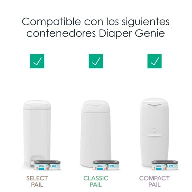REPUESTO CUADRADO 270 DIAPER GENIE - 4