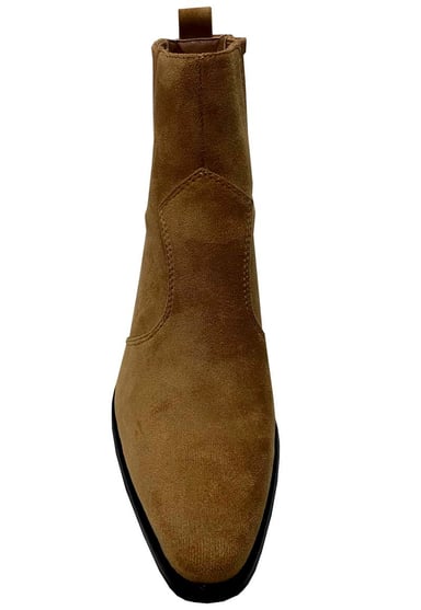 BOTÍN CAMEL GAMUZA ECOLÓGICA ZAZ55 CASUAL - 3