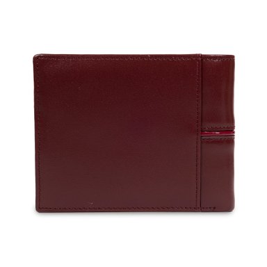 BILLETERA GINO RODINIS INVICTUS 576 ROJO/NEGRO - 3