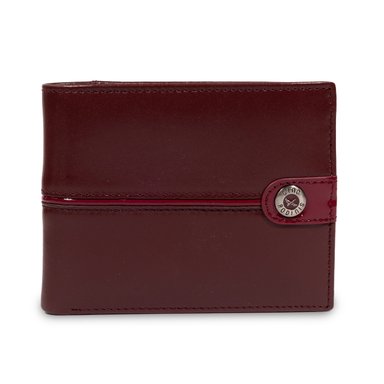 BILLETERA GINO RODINIS INVICTUS 575 ROJO/NEGRO - 1