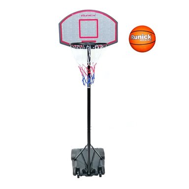 SET TORRE BASQUET RUNICK JUNIOR + BALON BASQUET Nº 5 - 1