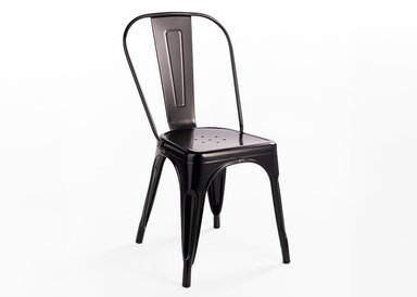 SILLA BAR NOVAHUS TOLIX METAL NEGRO - 1