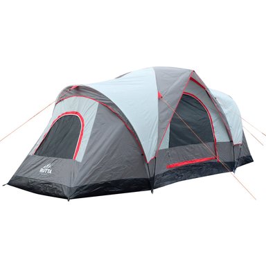 CARPA RUTTA PARA 12 PERSONAS 1633950 CAMPING OUTDOOR GRIS - 1