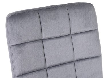 PACK NOVAHUS 57104 TERCIOPELO GRIS 4 SILLAS COMEDOR MODERNAS VELVET - 4