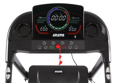 TROTADORA ATLETIS 1638450 14KM/H APEX V 1.5HP PLEGABLE NEGRO - 4